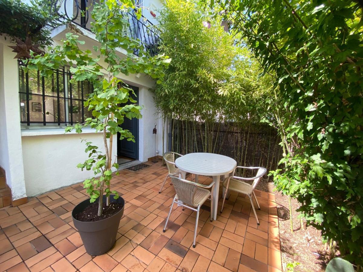 Apartamento Grand studio de 38m2 et cour indépendante de 25m2 dont wifi et Netflix Montpellier Exterior foto