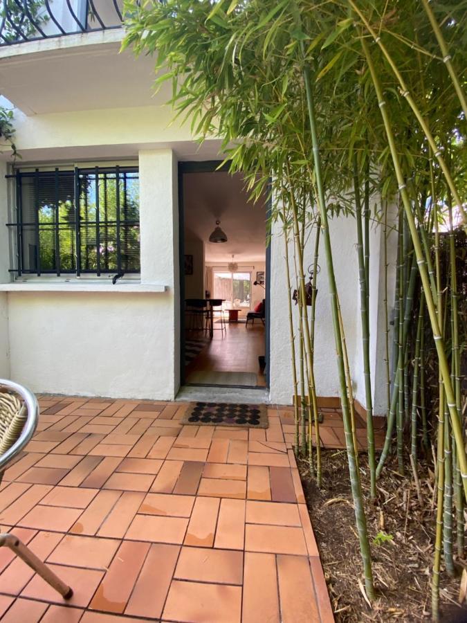 Apartamento Grand studio de 38m2 et cour indépendante de 25m2 dont wifi et Netflix Montpellier Exterior foto